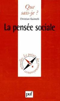 La pensée sociale