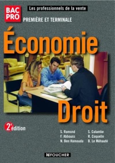 Economie, droit bac pro première et terminale