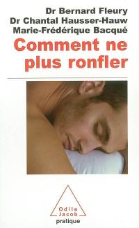 Comment ne plus ronfler