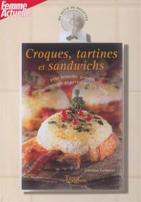 Croques, tartines et sandwichs : pour brunchs, goûters, pique-niques et autres petites faims