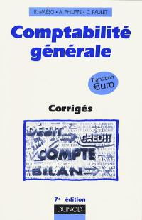 Comptabilité générale : corrigés