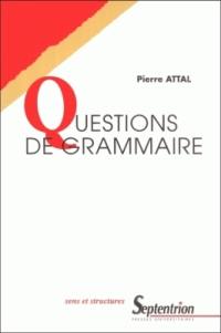 Questions de grammaire