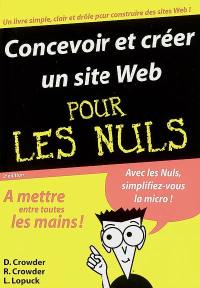 Concevoir et créer un site Web pour les nuls