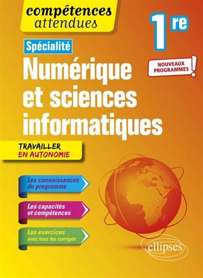 Spécialité numérique et sciences informatiques 1re : nouveaux programmes !