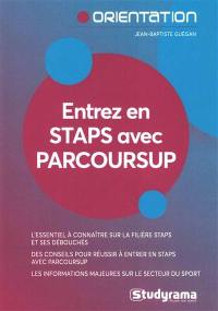 Entrez en Staps avec Parcoursup