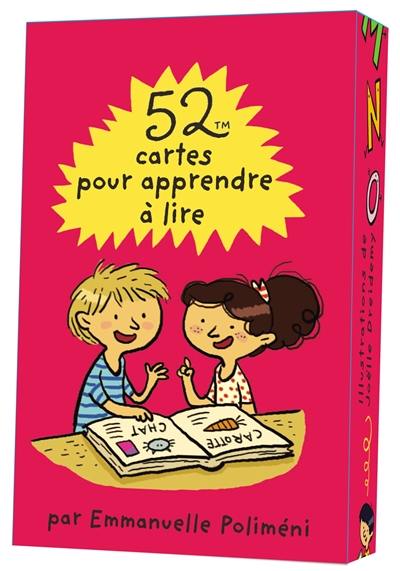 52 cartes pour apprendre à lire