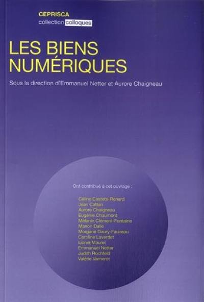 Les biens numériques