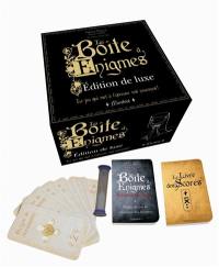 La boîte à énigmes : édition de luxe : le jeu qui met à l'épreuve vos neurones !