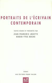 Portraits de l'écrivain contemporain