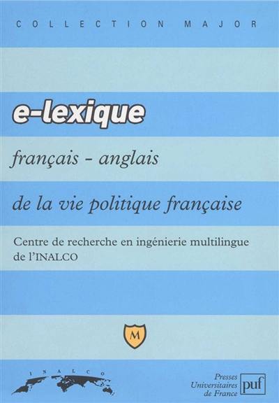 E-lexique français-anglais de la vie politique