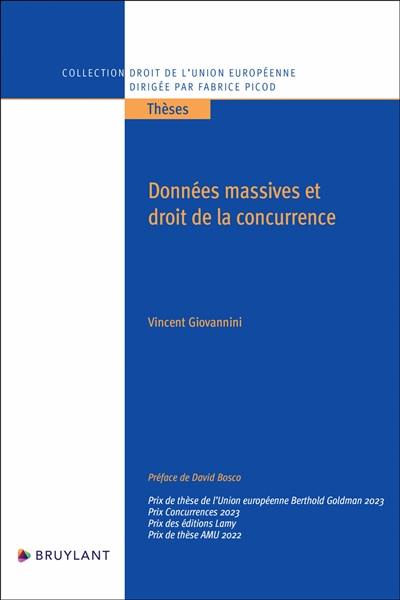 Données massives et droit de la concurrence