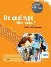 De quel type êtes-vous ? : Fascicule de l'élève