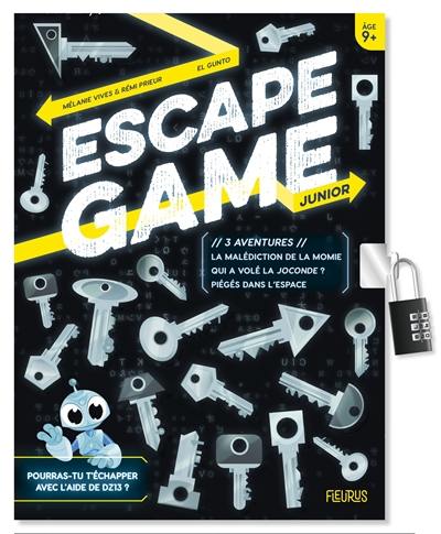 Escape game junior : 3 aventures