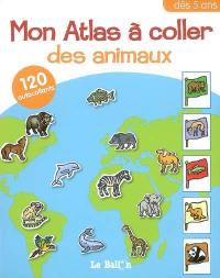 Mon atlas à coller des animaux