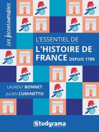 L'essentiel de l'histoire de France : depuis 1789