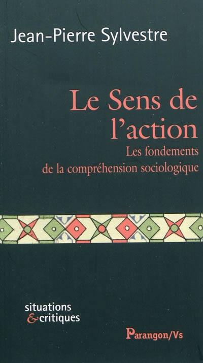 Le sens de l'action : les fondements de la compréhension sociologique