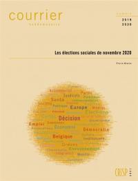 Courrier hebdomadaire, n° 2519-2520. Les élections sociales de novembre 2020