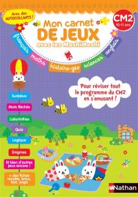 Mon carnet de jeux avec les MoshiMoshi : CM2, 10-11 ans