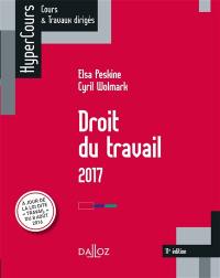 Droit du travail : 2017