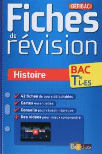 Histoire, bac terminale L, ES : fiches de révision