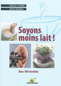 Soyons moins lait : avec de nombreuses recettes