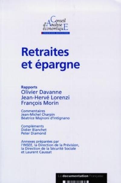 Retraites et épargne