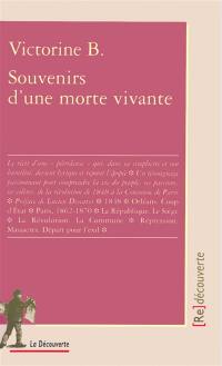 Souvenirs d'une morte vivante