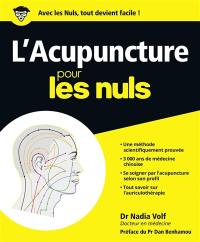 L'acupuncture pour les nuls