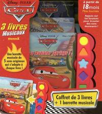 Cars, 3 livres musicaux (3 en 1)