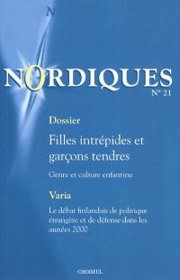 Nordiques, n° 21. Filles intrépides et garçons tendres : genre et culture enfantine