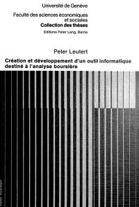 Création et développement d'un outil informatique destiné à l'analyse boursière