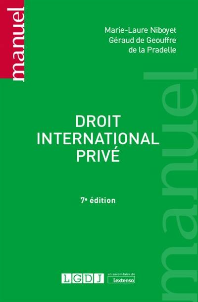 Droit international privé