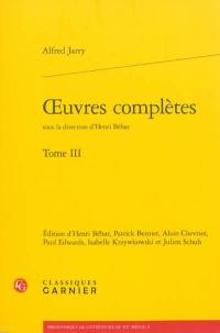 Oeuvres complètes. Vol. 3