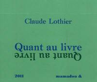 Quant au livre