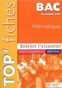 Mercatique terminale STG