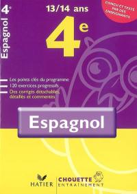 Espagnol 4e, 14-15 ans : niveau A2+B1 du CECR