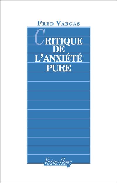 Critique de l'anxiété pure