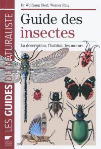 Guide des insectes : la description, l'habitat, les moeurs