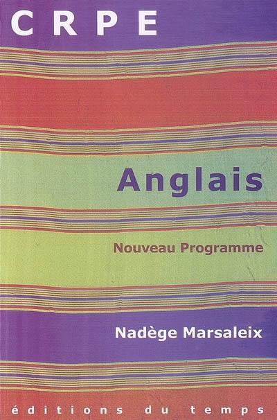 Préparer le CRPE d'anglais : nouveau programme