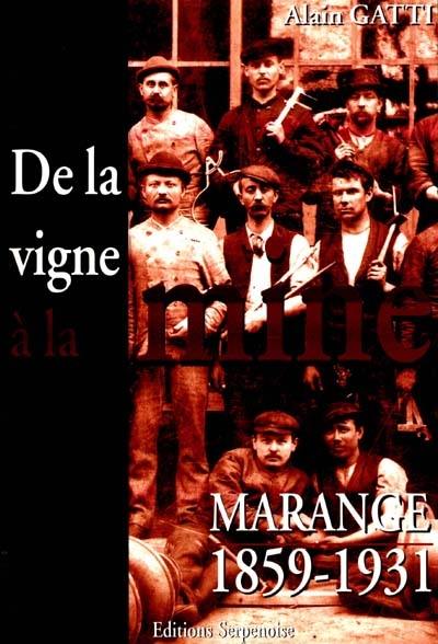 De la vigne à la mine : la mine et les mineurs de Marange : 1859-1931