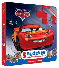 Cars : esprit de compétition : 5 puzzles pour raconter l'histoire