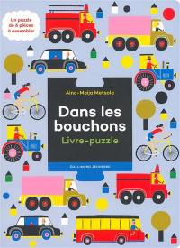 Dans les bouchons : livre-puzzle