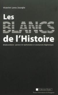 Les blancs de l'histoire : afrodescendance : parcours de représentation et constructions hégémoniques