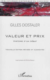 Valeur et prix, histoire d'un débat