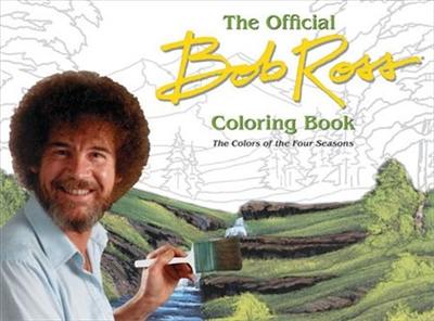 Bob Ross Coloring Book -Four Seasons