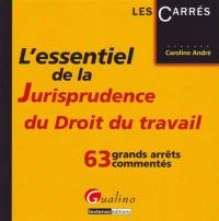 L'essentiel de la jurisprudence du droit du travail : 63 grands arrêts commentés