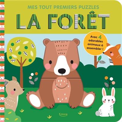 La forêt : avec 4 adorables animaux à assembler !