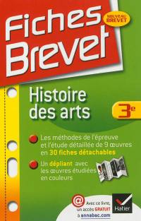 Histoire des arts, 3e