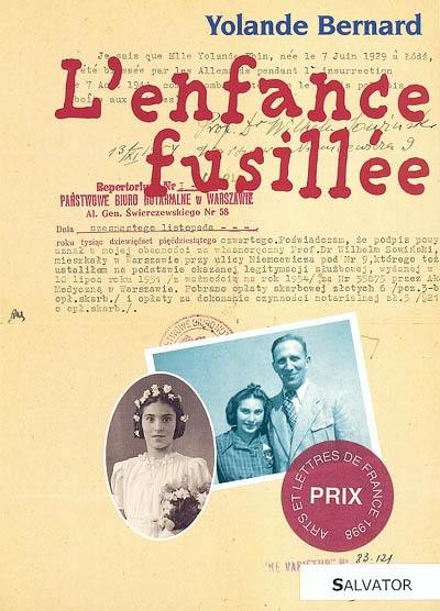 L'enfance fusillée : récit