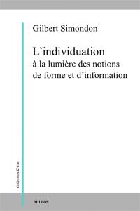 L'individuation à la lumière des notions de forme et d'information